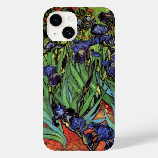 Irises van Vincent van Gogh, tuinkunst Case-Mate iPhone Case (Achterkant)