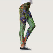 Irises van Vincent van Gogh, tuinkunst Leggings (Rechts)