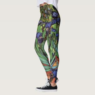 Irises van Vincent van Gogh, tuinkunst Leggings