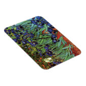 Irises van Vincent van Gogh,  tuinkunst Magneet (Rechterzijde)