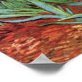 Irises van Vincent van Gogh,  tuinkunst Poster (Hoek)