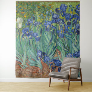 Irises van Vincent Van Gogh Wandkleed