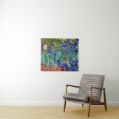 Irises van Vincent van Gogh Wandkleed (In Situ (horizontaal))