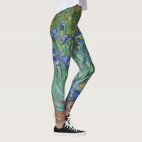 Irises_Vincent_van_Gogh_1889 Legging