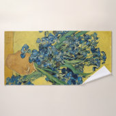 Irises - Vincent van Gogh Art (Serviette de bain)
