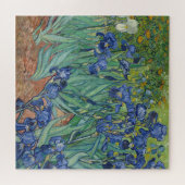 Irises Vincent Van Gogh art for kids Legpuzzel (Horizontaal)