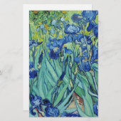 Irises, Vincent van Gogh Briefpapier (Voorkant / Achterkant)
