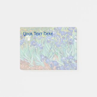 Irises Vincent van Gogh Flowers Fine Art Painting Post-it® Notes