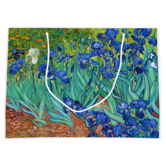 Irises, Vincent van Gogh Groot Cadeauzakje (Voorkant)