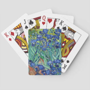 Irises Vincent van Gogh Peinture Cartes de jeu