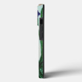 Irises violet iPhone / coque ipad (Verso / Gauche)