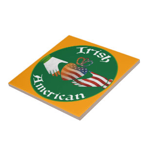 Irish American Claddagh Tile Tegeltje