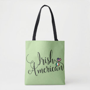 Irish American Entwin Hearts Grocery Sac