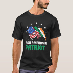 Irish American Patriot Family Roots Ireland Usa T-shirt
