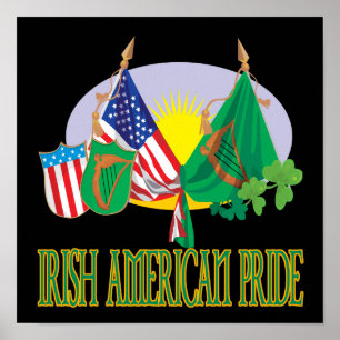 Irish American Pride Poster