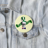 Irish Aussie St Patrick's day Ronde Button 7,6 Cm (In situ)