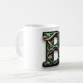 Irish B Monogram Mug Koffiemok (Voorkant links)