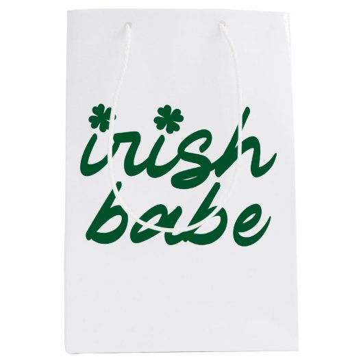 irish babe FL. EDITED FILE Medium Cadeauzakje (Voorkant)