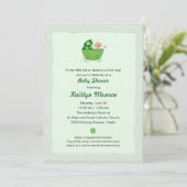 Irish Baby Buggy Shower Invitation (Debout devant)