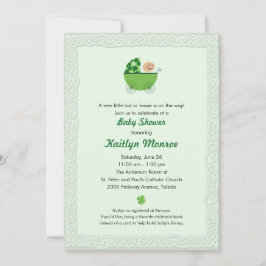 Irish Baby Buggy Shower - uitnodiging