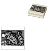 IRISH BABY DRAGON, ST. PATRICK'S DAY RUBBER STAMP 	RUBBERSTEMPEL (Gestempeld)