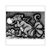 IRISH BABY DRAGON, ST. PATRICK'S DAY RUBBER STAMP 	RUBBERSTEMPEL (Afrduk)