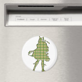 Irish Bagpiper Magneet (Insitu (Vaatwasser))