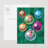 Irish Baubles Christmas Kaart (Voorkant / Achterkant)