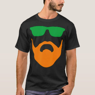Irish Beard Ireland St Pattys Ginger Redhead Celti T-shirt