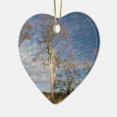 Irish Beech Trees Keramisch Ornament (Links)