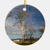 Irish Beech Trees Keramisch Ornament (Voorkant)