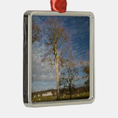 Irish Beech Trees Metalen Ornament (Rechts)