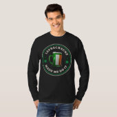 Irish Beer Ireland Flag St Patricks Day Drinking T-shirt (Voorkant volledig)