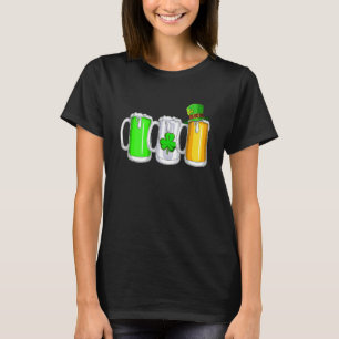 Irish Beer Ireland Flag St Pattys Day Mannen Women T-shirt
