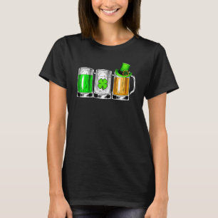Irish Beer Love Ireland Flag St Patricks Day Manne T-shirt