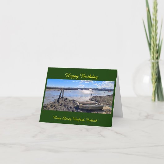 Irish Birthday Card Feestdagen Kaart (Voorkant)