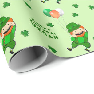 Irish Birthday Gift Cadeaupapier