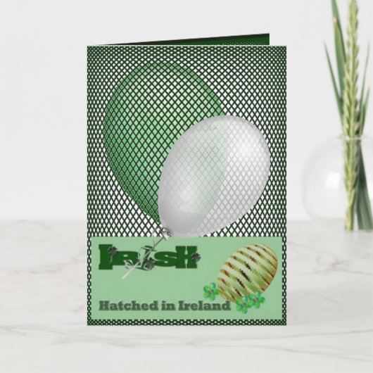 Irish Birthday Kaart (Voorkant)