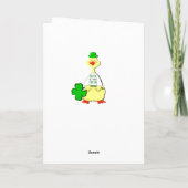 Irish Birthday Kaart (Achterkant)