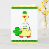 Irish Birthday Kaart (Gele Bloem)