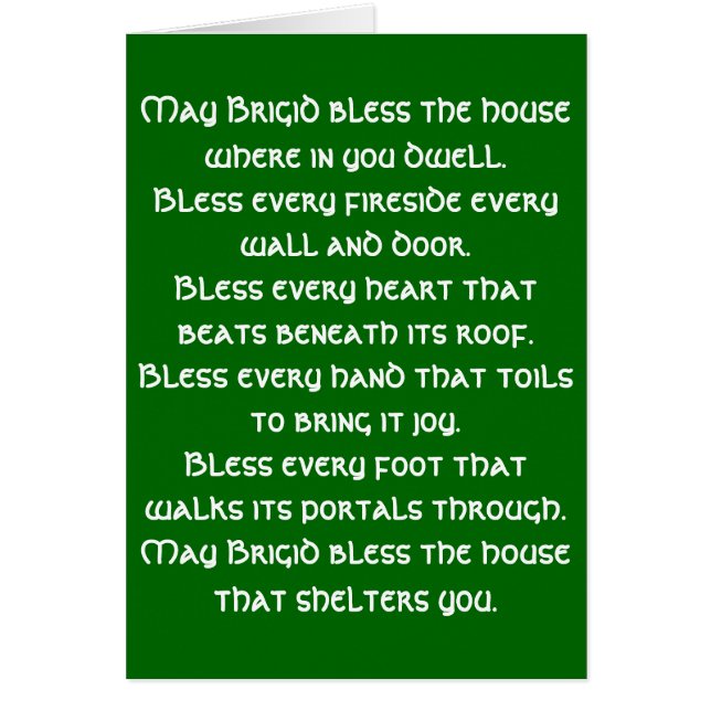 Irish Blessing 6 (Voorkant)