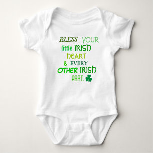 Irish Blessing Baby Creeper Romper