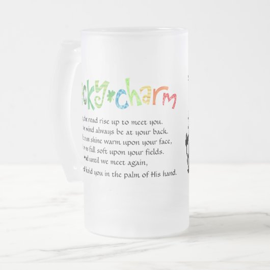 Irish Blessing Beer Mug - SRF (Devant gauche)