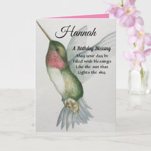 Irish Blessing Birthday  kolibrievleugels Kaart