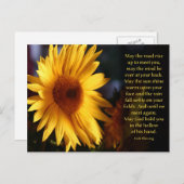 Irish Blessing Briefkaart (Voorkant / Achterkant)