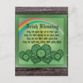 Irish Blessing Briefkaart (Voorkant)