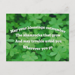 Irish Blessing Briefkaart
