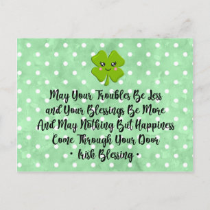 Irish Blessing Briefkaart