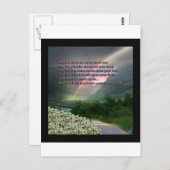 IRISH BLESSING BRIEFKAART (Voorkant / Achterkant)