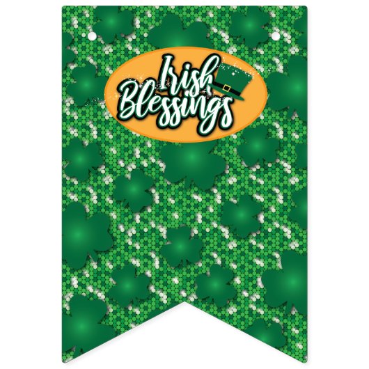 IRISH BLESSING BUNTING FLAGS VLAGGETJES (Tweede vlag)
